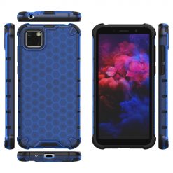 Lacné Kryty | Odolný kryt Honeycomb Armor modrý – Huawei Y5p | Lacné Kryty