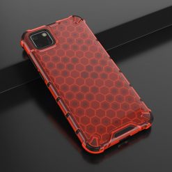 Lacné Kryty | Odolný kryt Honeycomb Armor červený – Huawei Y5p | Lacné Kryty