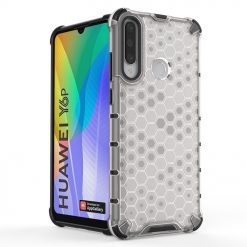 Lacné Kryty | Odolný kryt Honeycomb Armor transparentný – Huawei Y6p | Lacné Kryty