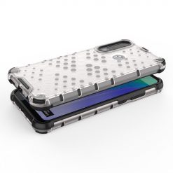 Lacné Kryty | Odolný kryt Honeycomb Armor transparentný – Huawei Y6p | Lacné Kryty