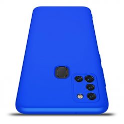 Lacné Kryty | Obojstranné puzdro 360 Full body protection modré – Samsung Galaxy A21s | Lacné Kryty