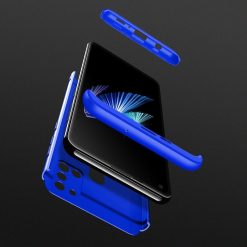 Lacné Kryty | Obojstranné puzdro 360 Full body protection modré – Samsung Galaxy A21s | Lacné Kryty