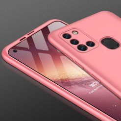 Obojstranné puzdro 360 Full body protection ružové – Samsung Galaxy A21s | Lacné Kryty Lacné Kryty | Obojstranné puzdro 360 Full body protection ružové – Samsung Galaxy A21s | Lacné Kryty