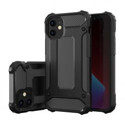 Lacné Kryty | Odolný kryt Hybrid Armor čierny – Apple iPhone 12 / iPhone 12 Pro | Lacné Kryty