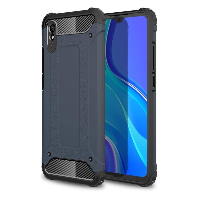 Lacné Kryty | Odolný kryt Hybrid Armor modrý – Xiaomi Redmi 9A / 9AT