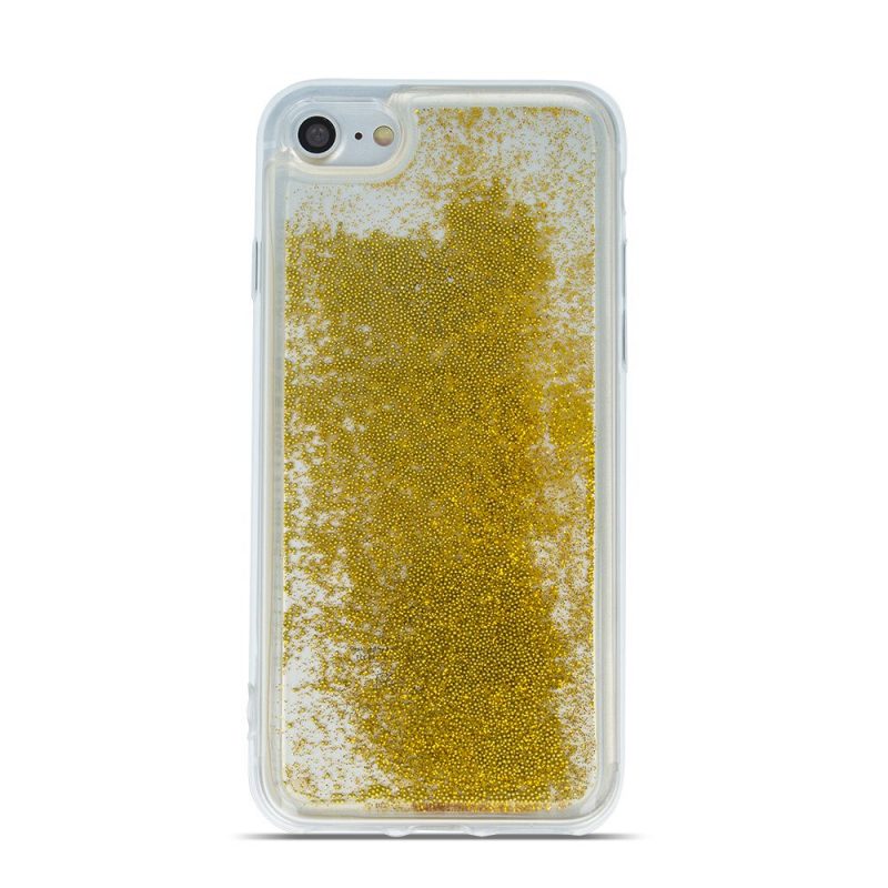 Lacné Kryty | Silikónový kryt Liquid Pearl zlatý – Samsung Galaxy A41
