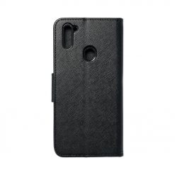 Lacné Kryty | Peňaženkové puzdro Fancy Book čierne – Samsung Galaxy M11 | Lacné Kryty