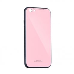 Sklenený kryt Glass Case ružový – iPhone 12 Pro Max