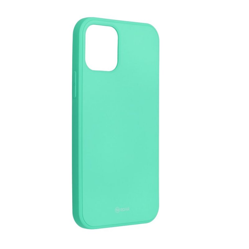 Lacné Kryty | Silikónový kryt Roar Colorful Jelly mätový – Apple iPhone 12 / iPhone 12 Pro