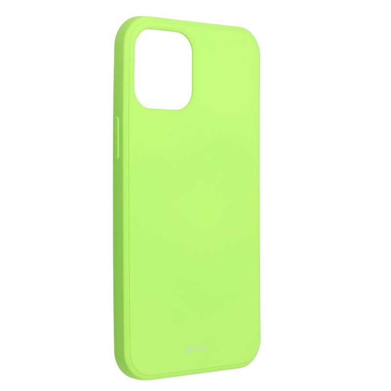 Lacné Kryty | Silikónový kryt Roar Colorful Jelly limetkový – Apple iPhone 12 Pro Max