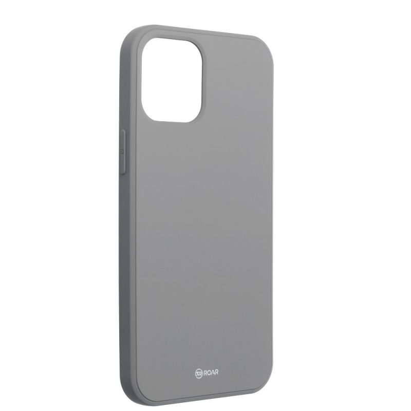 Silikónový kryt Roar Colorful Jelly sivý – Apple iPhone 12 Pro Max