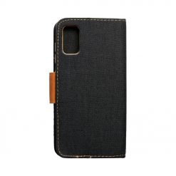 Lacné Kryty | Peňaženkové puzdro Canvas Book čierne – Samsung Galaxy A21s | Lacné Kryty