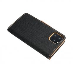 Peňaženkové puzdro Canvas Book čierne – Apple iPhone 12 / iPhone 12 Pro | Lacné Kryty Lacné Kryty | Peňaženkové puzdro Canvas Book čierne – Apple iPhone 12 / iPhone 12 Pro | Lacné Kryty