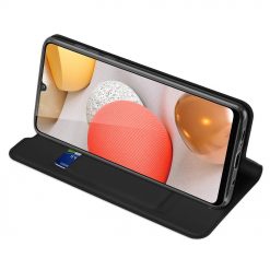 Lacné Kryty | Peňaženkové puzdro Dux Ducis Skin Pro čierne – Samsung Galaxy A42 5G | Lacné Kryty