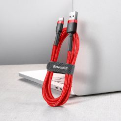Lacné Kryty | Dátový Kábel Baseus Cafule Cable Usb / Usb-C Qc3.0 3A 1M Červený | Lacné Kryty