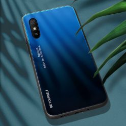 Lacné Kryty | Sklenený kryt Gradient glass modro-čierny – Xiaomi Redmi 9A / Redmi 9AT | Lacné Kryty