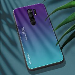Sklenený kryt Gradient glass fialovo-modrý – Xiaomi Redmi 9 | Lacné Kryty Lacné Kryty | Sklenený kryt Gradient glass fialovo-modrý – Xiaomi Redmi 9 | Lacné Kryty