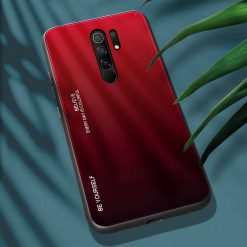 Lacné Kryty | Sklenený kryt Gradient glass červeno-čierny – Xiaomi Redmi 9 | Lacné Kryty