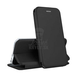 Lacné Kryty | Peňaženkové puzdro Elegance čierne – Samsung Galaxy A42 5G | Lacné Kryty