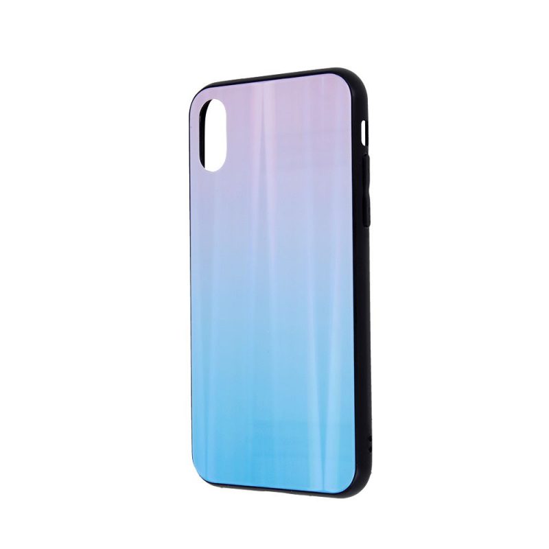Lacné Kryty | Sklenený kryt Aurora glass modro-ružový – Xiaomi Redmi 9