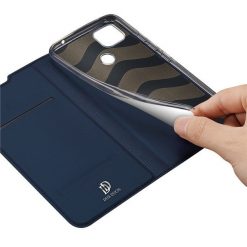 Lacné Kryty | Peňaženkové puzdro Dux Ducis Skin Pro modré – Xiaomi Redmi 9C | Lacné Kryty