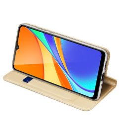 Peňaženkové puzdro Dux Ducis Skin Pro zlaté – Xiaomi Redmi 9C | Lacné Kryty Lacné Kryty | Peňaženkové puzdro Dux Ducis Skin Pro zlaté – Xiaomi Redmi 9C | Lacné Kryty