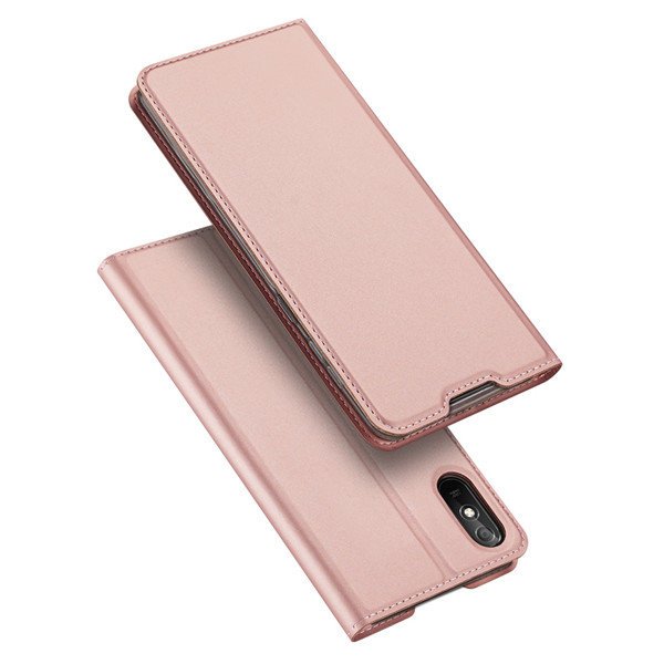 Peňaženkové puzdro Dux Ducis Skin Pro ružové – Xiaomi Redmi 9A / Redmi 9AT