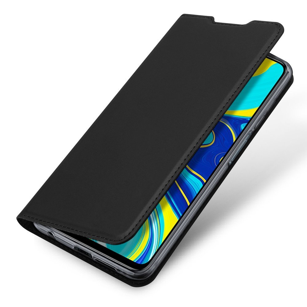 Peňaženkové puzdro Dux Ducis Skin Pro čierne – Xiaomi Redmi Note 9S / Note 9 Pro | Lacné Kryty Lacné Kryty | Peňaženkové puzdro Dux Ducis Skin Pro čierne – Xiaomi Redmi Note 9S / Note 9 Pro | Lacné Kryty