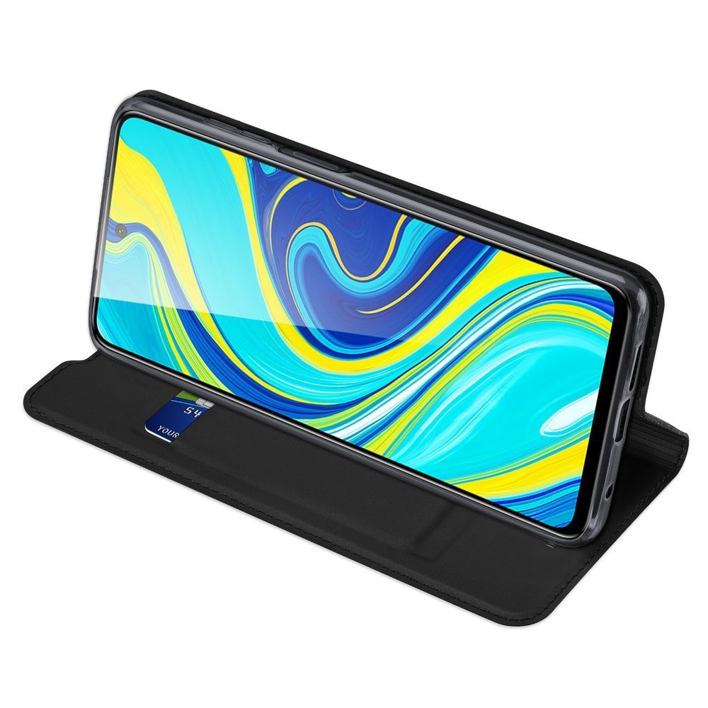 Peňaženkové puzdro Dux Ducis Skin Pro čierne – Xiaomi Redmi Note 9S / Note 9 Pro | Lacné Kryty Lacné Kryty | Peňaženkové puzdro Dux Ducis Skin Pro čierne – Xiaomi Redmi Note 9S / Note 9 Pro | Lacné Kryty