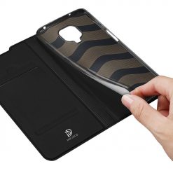 Peňaženkové puzdro Dux Ducis Skin Pro čierne – Xiaomi Redmi Note 9S / Note 9 Pro | Lacné Kryty Lacné Kryty | Peňaženkové puzdro Dux Ducis Skin Pro čierne – Xiaomi Redmi Note 9S / Note 9 Pro | Lacné Kryty