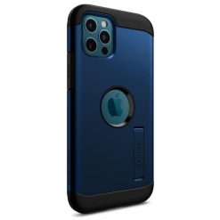 Zadný kryt Spigen Tough Armor modrý – Apple iPhone 12 / iPhone 12 Pro | Lacné Kryty Lacné Kryty | Zadný kryt Spigen Tough Armor modrý – Apple iPhone 12 / iPhone 12 Pro | Lacné Kryty