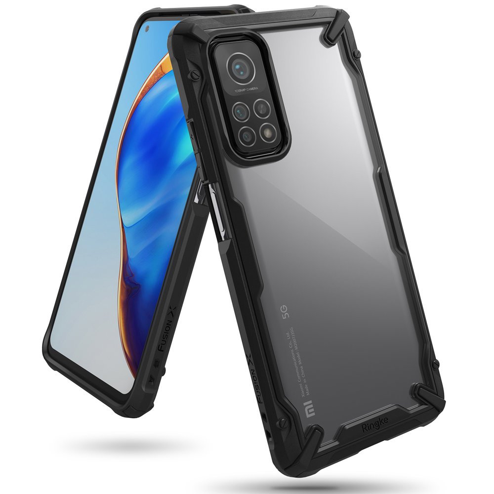 Odolný kryt Ringke Fusion X transparentno-čierny – Xiaomi Mi 10T / Xiaomi Mi 10T Pro | Lacné Kryty Lacné Kryty | Odolný kryt Ringke Fusion X transparentno-čierny – Xiaomi Mi 10T / Xiaomi Mi 10T Pro | Lacné Kryty