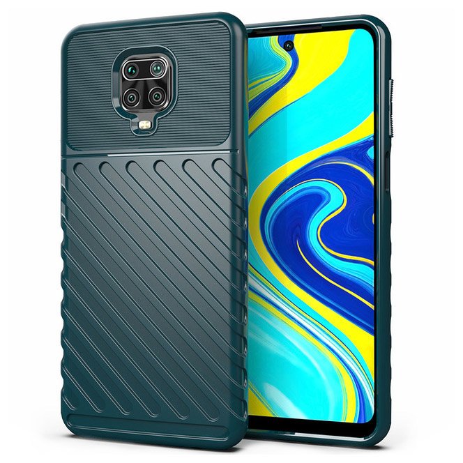 Odolný kryt Thunder Armor zelený – Xiaomi Redmi Note 9 Pro / Note 9S | Lacné Kryty Lacné Kryty | Odolný kryt Thunder Armor zelený – Xiaomi Redmi Note 9 Pro / Note 9S | Lacné Kryty