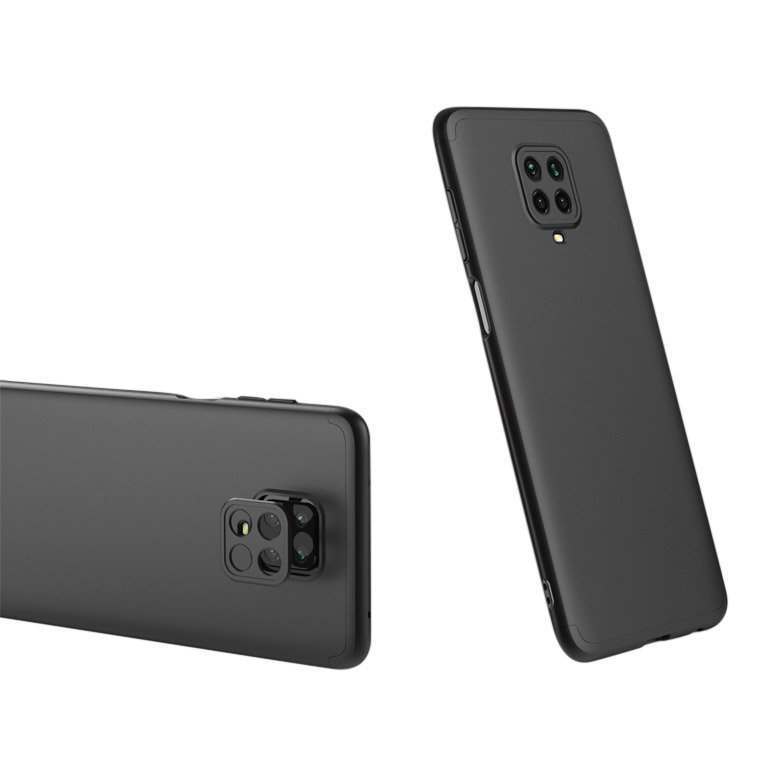 Obojstranné puzdro 360 Full body protection čierne – Xiaomi Redmi Note 9S / Redmi Note 9 Pro | Lacné Kryty Lacné Kryty | Obojstranné puzdro 360 Full body protection čierne – Xiaomi Redmi Note 9S / Redmi Note 9 Pro | Lacné Kryty
