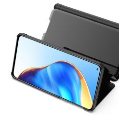 Lacné Kryty | Priehľadný kryt Clear View Case čierny – Samsung Galaxy M51 | Lacné Kryty