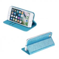 Lacné Kryty | Puzdro Shining Book modré – Apple iPhone 12 / iPhone 12 Pro | Lacné Kryty