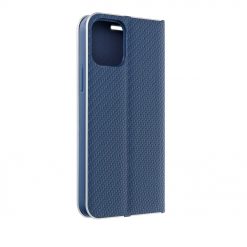 Knižkové puzdro Luna Carbon modré – Apple iPhone 12 Mini | Lacné Kryty Lacné Kryty | Knižkové puzdro Luna Carbon modré – Apple iPhone 12 Mini | Lacné Kryty