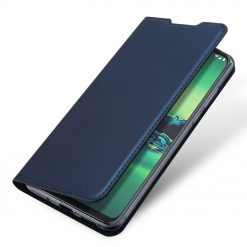 Lacné Kryty | Peňaženkové puzdro Dux Ducis Skin Pro modré – Motorola Moto G8 Plus | Lacné Kryty