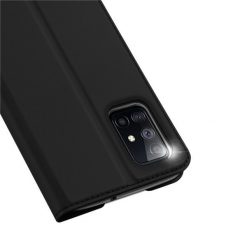 Lacné Kryty | Peňaženkové puzdro Dux Ducis Skin Pro čierne – Samsung Galaxy M51 | Lacné Kryty