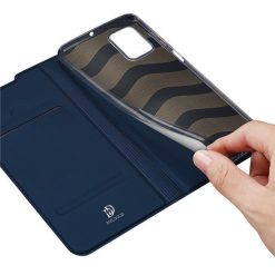Lacné Kryty | Peňaženkové puzdro Dux Ducis Skin Pro modré – Samsung Galaxy M51 | Lacné Kryty