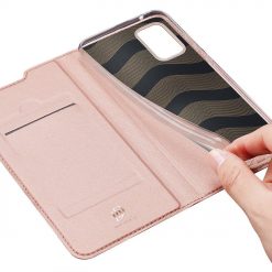 Peňaženkové puzdro Dux Ducis Skin Pro ružové – Samsung Galaxy S20 FE | Lacné Kryty Lacné Kryty | Peňaženkové puzdro Dux Ducis Skin Pro ružové – Samsung Galaxy S20 FE | Lacné Kryty