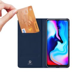 Peňaženkové puzdro Dux Ducis Skin Pro modré – Motorola Moto G9 Play / Moto E7 Plus | Lacné Kryty Lacné Kryty | Peňaženkové puzdro Dux Ducis Skin Pro modré – Motorola Moto G9 Play / Moto E7 Plus | Lacné Kryty