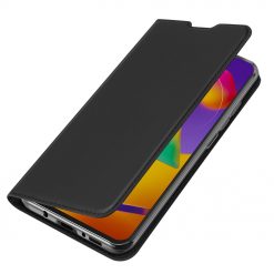 Lacné Kryty | Peňaženkové puzdro Dux Ducis Skin Pro čierne – Samsung Galaxy M31s | Lacné Kryty