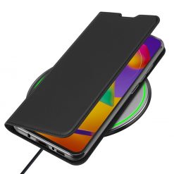 Lacné Kryty | Peňaženkové puzdro Dux Ducis Skin Pro čierne – Samsung Galaxy M31s | Lacné Kryty