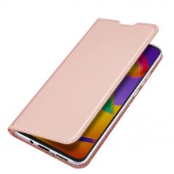 Peňaženkové puzdro Dux Ducis Skin Pro ružové – Samsung Galaxy M31s | Lacné Kryty Lacné Kryty | Peňaženkové puzdro Dux Ducis Skin Pro ružové – Samsung Galaxy M31s | Lacné Kryty