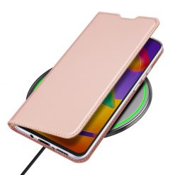 Peňaženkové puzdro Dux Ducis Skin Pro ružové – Samsung Galaxy M31s | Lacné Kryty Lacné Kryty | Peňaženkové puzdro Dux Ducis Skin Pro ružové – Samsung Galaxy M31s | Lacné Kryty