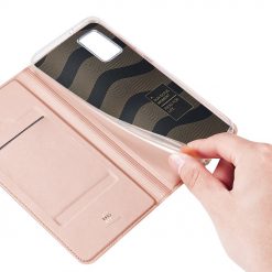 Peňaženkové puzdro Dux Ducis Skin Pro ružové – Samsung Galaxy M31s | Lacné Kryty Lacné Kryty | Peňaženkové puzdro Dux Ducis Skin Pro ružové – Samsung Galaxy M31s | Lacné Kryty