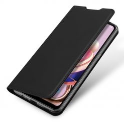 Lacné Kryty | Peňaženkové puzdro Dux Ducis Skin Pro čierne – LG K41S / LG K51S | Lacné Kryty
