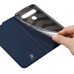 Lacné Kryty | Peňaženkové puzdro Dux Ducis Skin Pro modré – LG K41S / LG K51S | Lacné Kryty