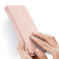 Peňaženkové puzdro Dux Ducis Skin X ružové – Apple iPhone 12 Mini | Lacné Kryty Lacné Kryty | Peňaženkové puzdro Dux Ducis Skin X ružové – Apple iPhone 12 Mini | Lacné Kryty